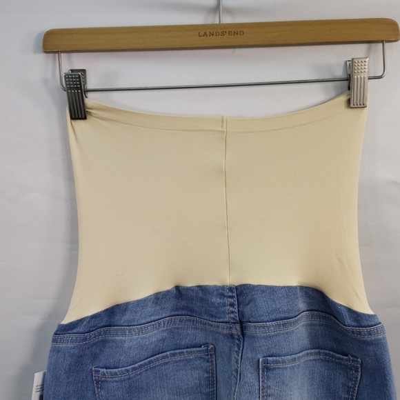 Flutter and Kick Maternity Skinny Ankle Jean's - Picture 7 of 8